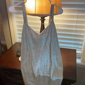 Shimmer gold tank..